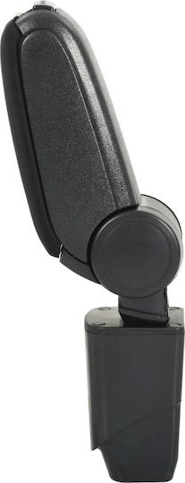 vidaXL Car Fabric Armrest for Peugeot 206 2009 Black