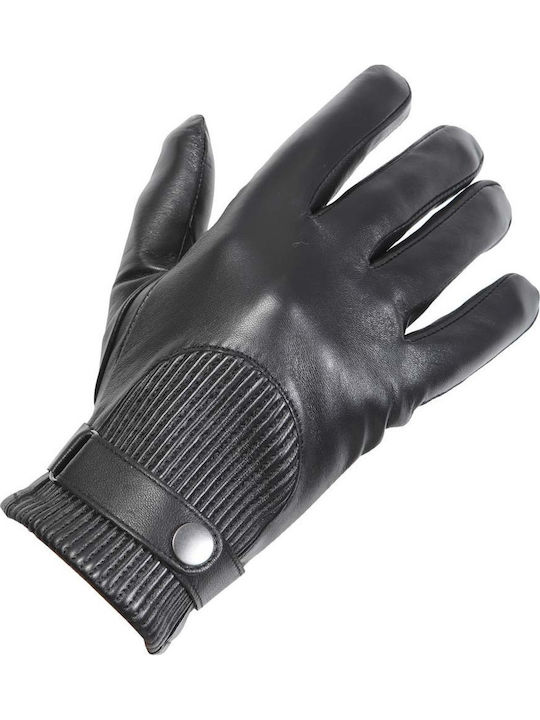 Men's Leather Gloves Black 98958