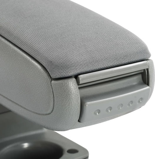 vidaXL Car Fabric Armrest for Ford Fiesta (2009) Gray