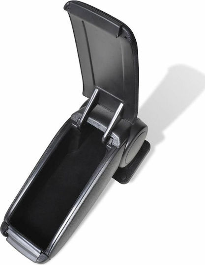 vidaXL Car Fabric Armrest for Skoda Fabia MK1 (1999-2007) Black