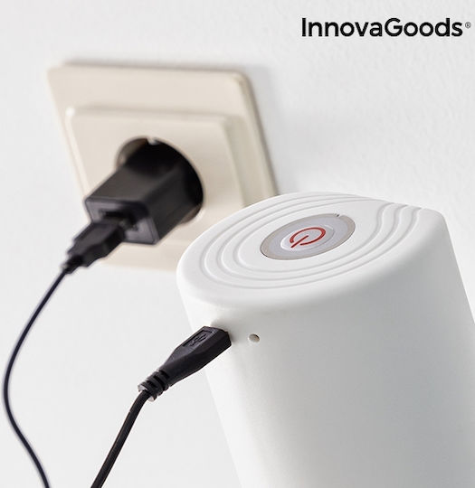 InnovaGoods Silicone Battery Powered Water Pump Original White