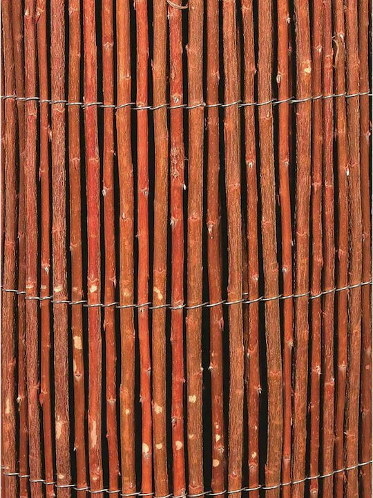 Nature Bamboo Fencing from willow wood with Whole Wood 1x3m V-