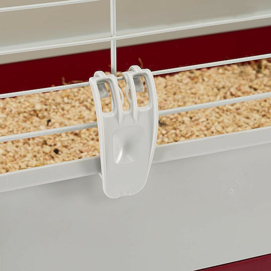 Ferplast Krolik Metallischer Käfig für Kaninchen 142cmx60cmx50cmcm.