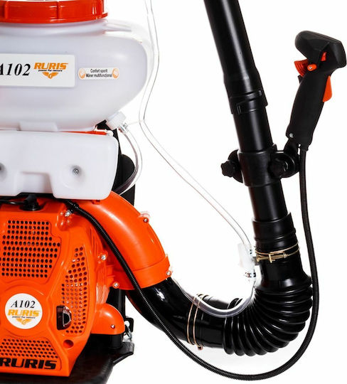 Ruris Ψεκαστήρας Πλάτης Βενζινοκίνητος 2.9hp με Χωρητικότητα 1.4lt 2.5bar