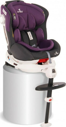 Lorelli Pegasus Baby Car Seat with Isofix Grey & Violet 0-36 kg