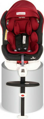 Lorelli Καθισματάκι Αυτοκινήτου Pegasus 0-36 kg με Isofix Red & Black