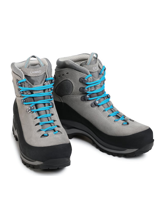 Aku Superalp GTX Damen Wanderschuhe Wasserdicht Mit Gore-Tex-Membran Grau