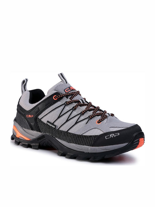 CMP Rigel Low Wp Men's Gray Hiking Shoes