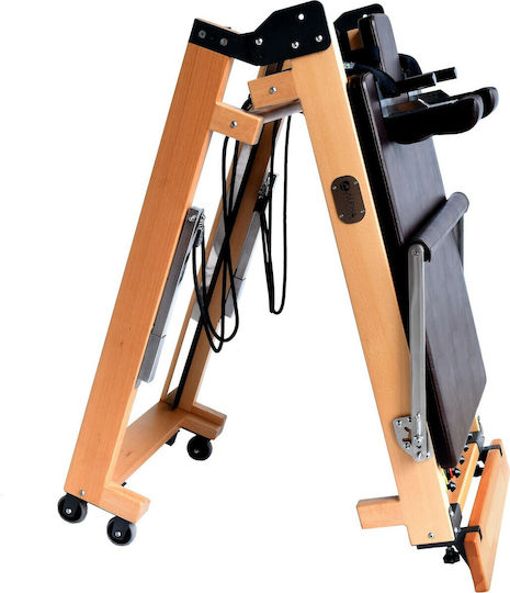 Alpha Pilates Wooden Folding Reformer Pilates-Bett