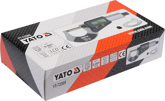 Yato Digital Micrometer 0-25mm