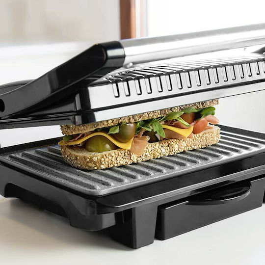 Cecotec Rock’Ngrill Sandwichmaker Grill 1000W Inox