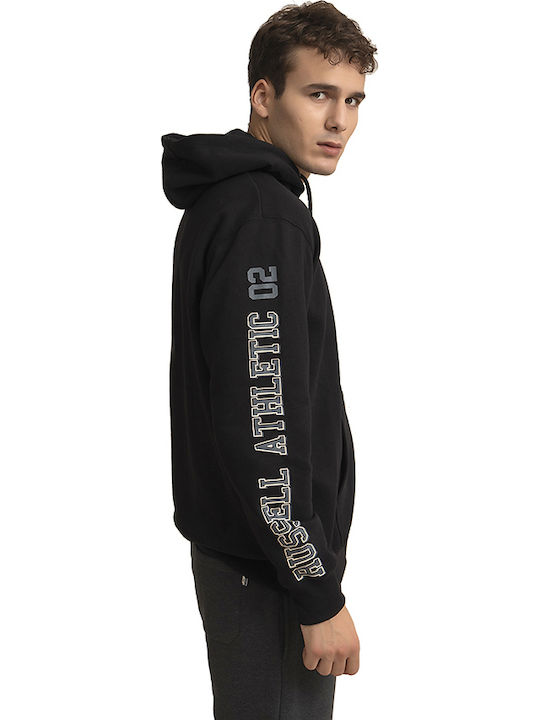 Sweatshirt Für Herren Mit Kapuze Schwarz