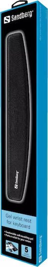 Sandberg 520-25 Keyboard Wrist Rest Black Wrist Rest for Keyboard