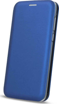 Elegance Synthetic Leather Book Blue (Redmi 9)