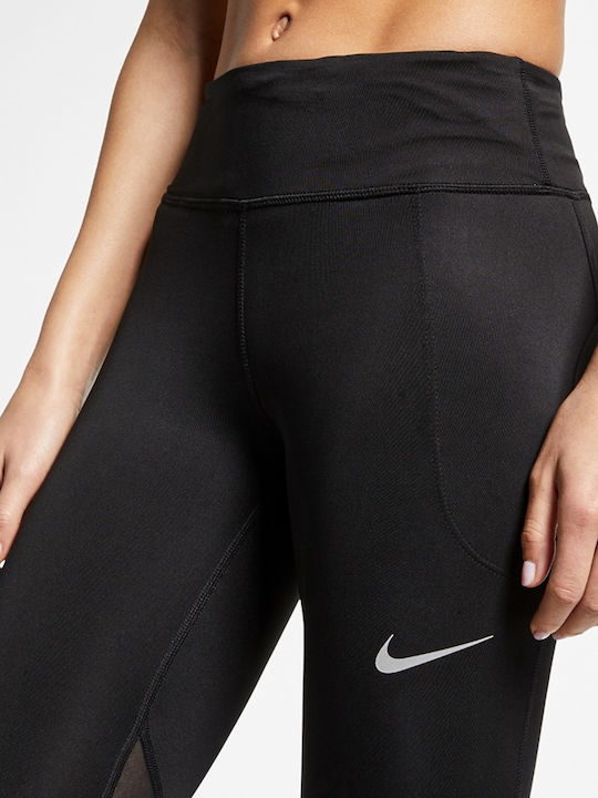 Dri-Fit Laufen Frauen Lang Leggings Schwarz