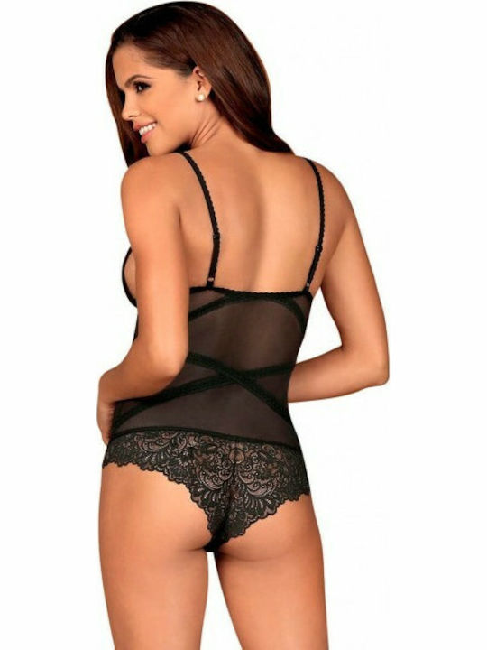 Obsessive Bondea Секси Боди Black