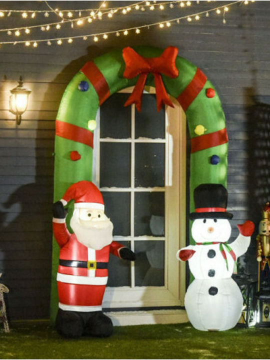 Inflatable Illuminated Santa Claus Electric 244x182x78cm