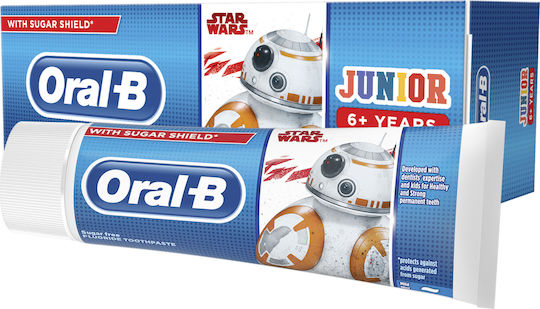 Oral-B Junior Kinderzahnpasta Für 6+ Jahre Mit Minzgeschmack 75ml