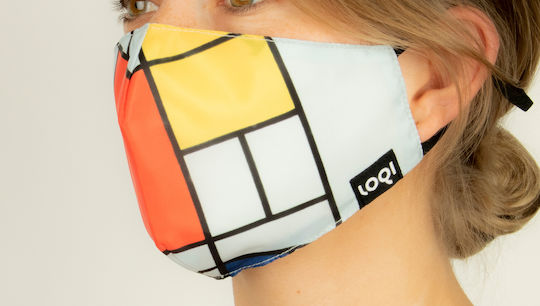 Loqi Face Mask Artist Μάσκα Προστασίας Υφασμάτινη 1τμχ