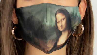 Loqi Face Mask Artist Leonardo Da Vinci Mona Lisa 1τμχ