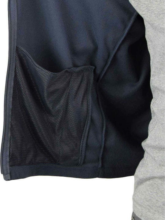 Daybreaker Fleece Men's Fleece Cardigan with Zipper Navy Blue