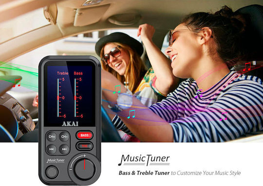 Akai Proffesional FM Car Transmitter FMT-93BT with AUX / MicroSD