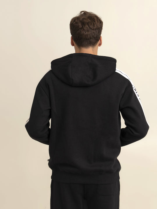 Hooded Cardigan Black