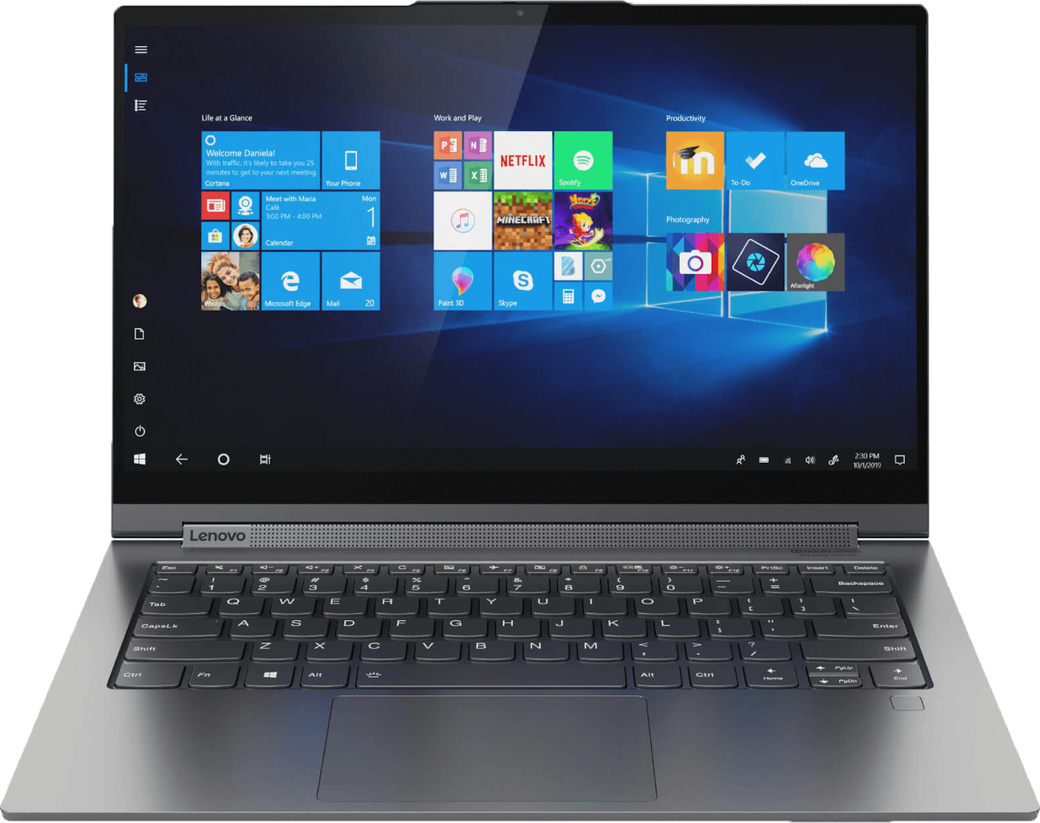 Lenovo Yoga C940-14IIL (i7-1065G7/16GB/1TB/FHD/W10) GR Keyboard Iron ...