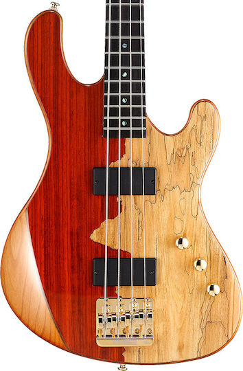 Cort Elektrischer Bass Rithimic Natürlich glänzend
