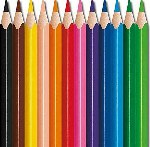 Maped Mini Color Peps Strong Ξυλομπογιές Σετ 12 χρώματα