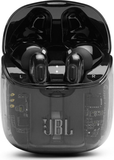 JBL Tune 225TWS Earbud Bluetooth Handsfree Ακουστικά με Θήκη Φόρτισης Ghost Black