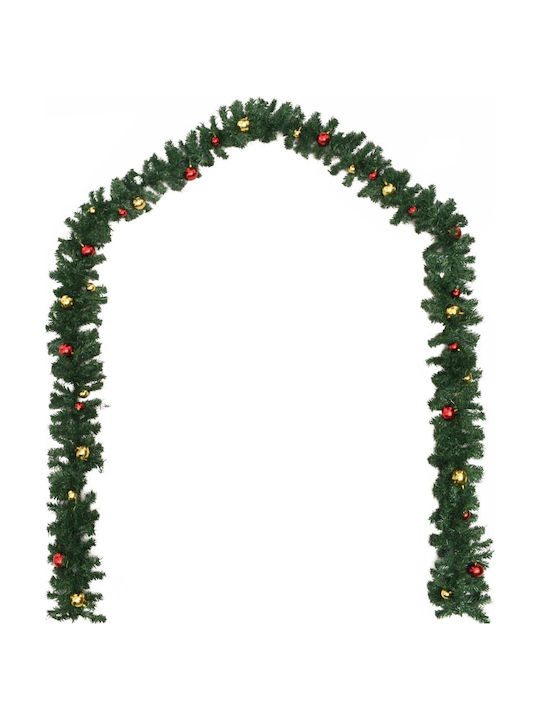 vidaXL Christmas Garland Green 1000cm 1pc