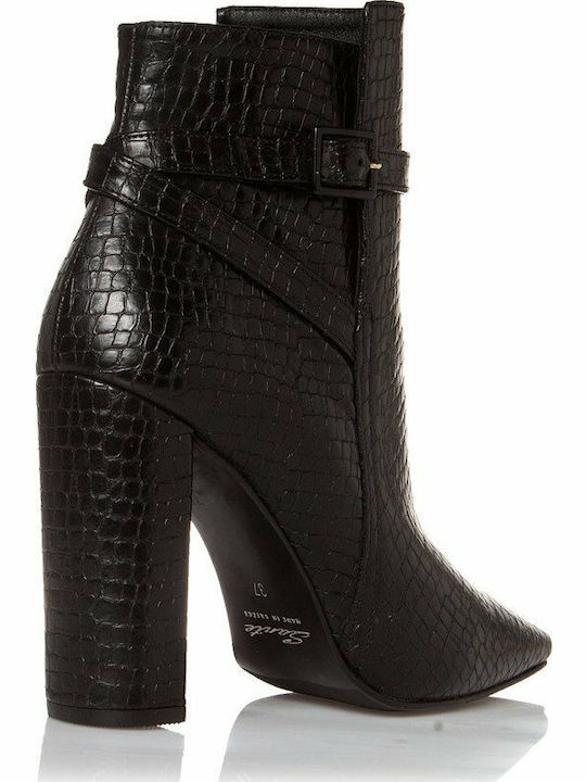 Stiefeletten Damen Schwarz