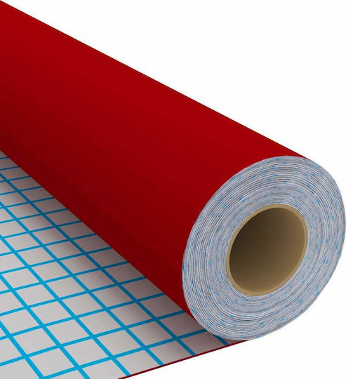 Dekorativer Aufkleber Möbel Folie Red 1Stück 500x90cm vidaXL