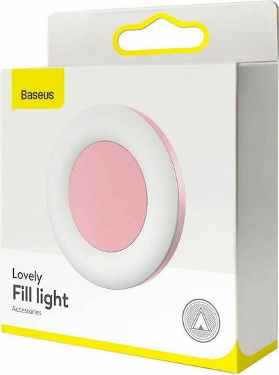 Baseus Lovely Fill Light LED în culoarea Roz ACBGD-04