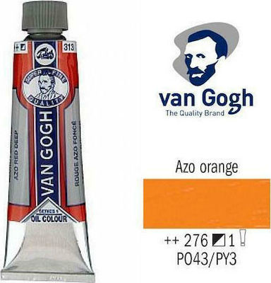 Royal Talens Van Gogh Λαδομπογιά Azo Orange 276 20ml