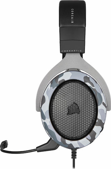 Corsair HS60 Haptic Stereo Надушници Геймърски слушалки с връзка USB Черен