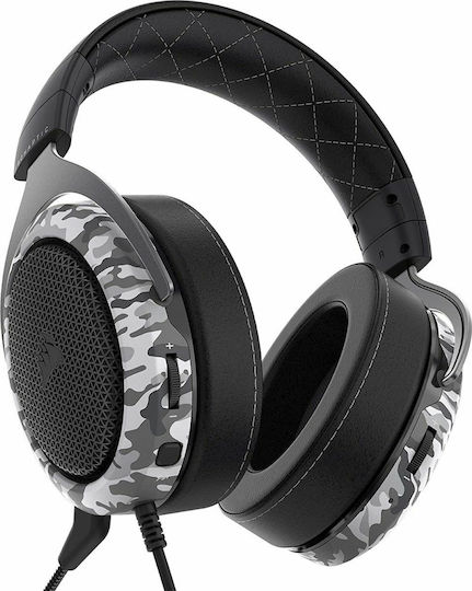 Corsair HS60 Haptic Stereo Надушници Геймърски слушалки с връзка USB Черен