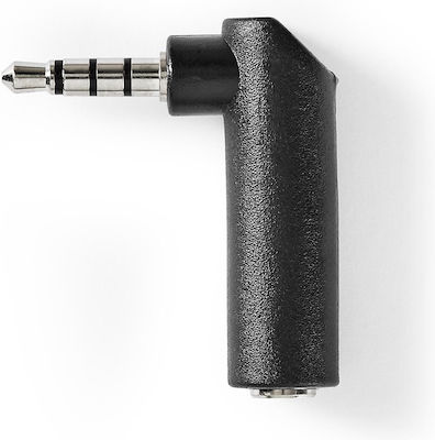 Nedis Convertor 3.5mm masculin în 3.5mm feminin (CAGB22980BK)