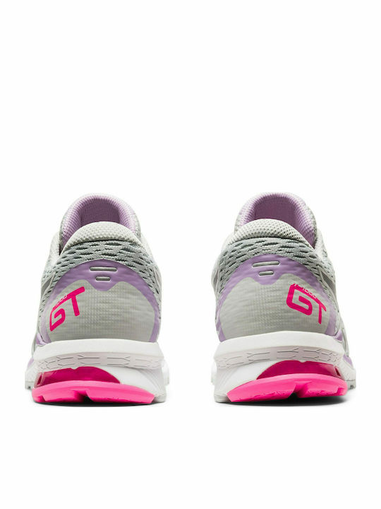 GT-1000 9 Kids Sports Shoes Running with Laces Silver