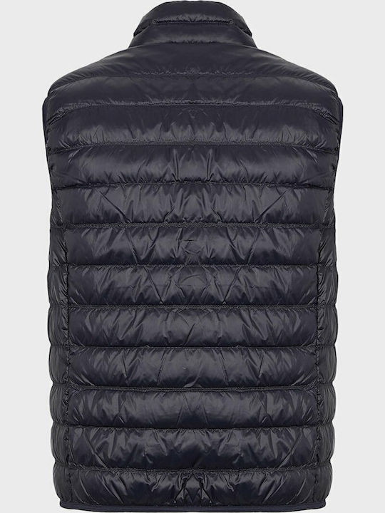 Sleeveless Winter Jacket Puffer Navy Blue