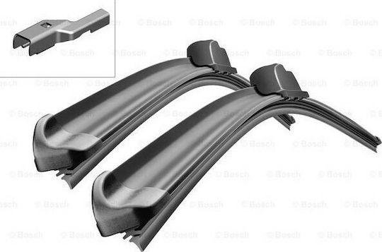 Bosch Aerotwin A863S Front Set Car Wiper Blades 650mm/450mm Universal Audi A3 Volkswagen Golf
