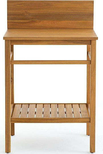 La Redoute Interieurs Mercure Πάγκος χωρίς Νιπτήρα Μ60xΒ50xΥ96cm Μπεζ