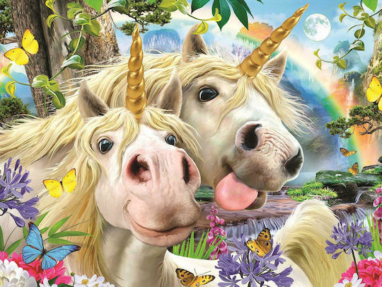 Παιδικό Puzzle Unicorn Selfie για 3+ Ετών 48pcs Prime3D