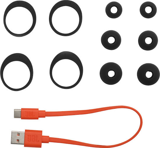 JBL Live Free NC+ In-ear Bluetooth Handsfree Earphones with Sweat Resistance and Charging Case Black