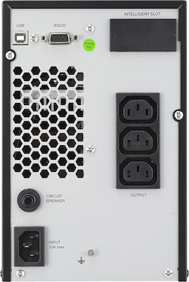 FSP/Fortron Champ Tower UPS On-Line 1000VA 900W with 3 IEC Power Plugs