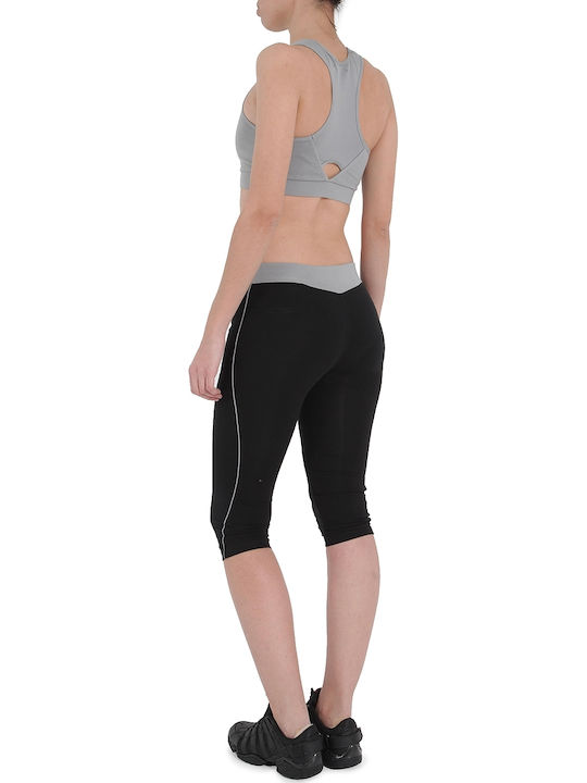 Freddy Set Women's Capri Training Leggings Black