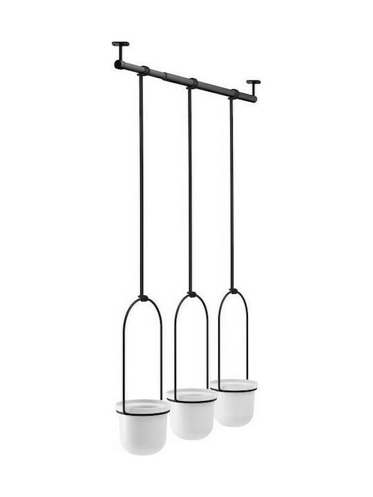 Umbra Triflora Κρεμαστό Κασπώ Μεταλλικό Λευκό 63x63x106.7εκ. Κρεμαστά
