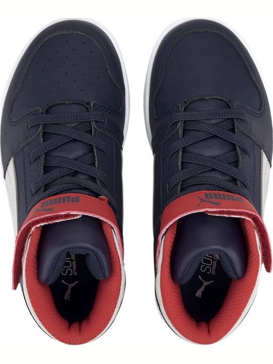 Rebound Layup SL V PS Αθλητικά Παιδικά Παπούτσια Μπάσκετ με Σκρατς Μπλε