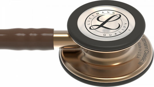 3M Littmann Classic III Στηθοσκόπιο Non Chill με Διπλό Κώδωνα Καφέ